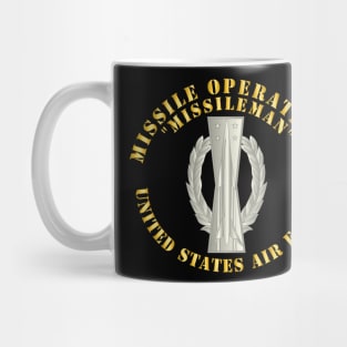 USAF - Missile Operations - Missileman - Basic Mug